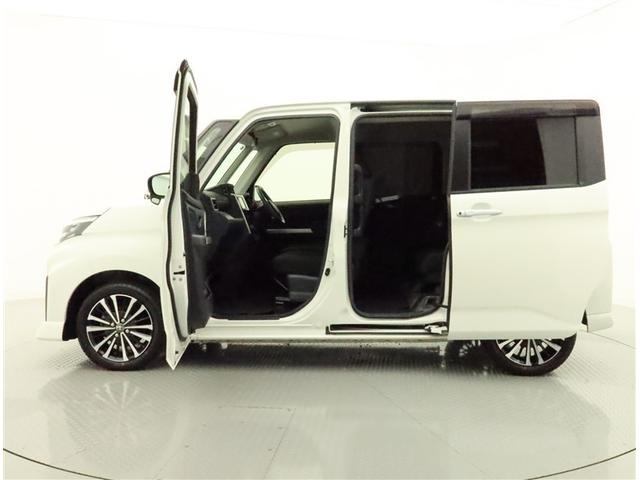 ルーミー カスタムＧ－Ｔ　両側電動スライド　ＳＤナビワンセグ　Ｂモニター　ドラレコ衝突被害軽減システム　ＥＴＣ　スマートキー　ＬＥＤ　ＦＯＧ　アイドリングストップ　サイドバイザー　コーナーセンサー　シートヒーター　オートライト（2枚目）