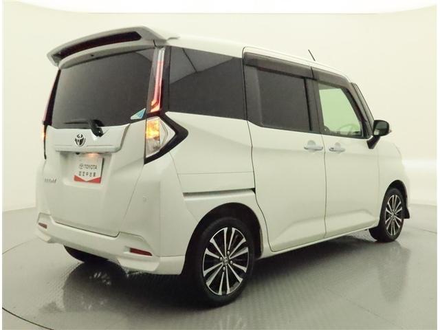 ルーミー カスタムＧ－Ｔ　両側電動スライド　ＳＤナビワンセグ　Ｂモニター　ドラレコ衝突被害軽減システム　ＥＴＣ　スマートキー　ＬＥＤ　ＦＯＧ　アイドリングストップ　サイドバイザー　コーナーセンサー　シートヒーター　オートライト（3枚目）