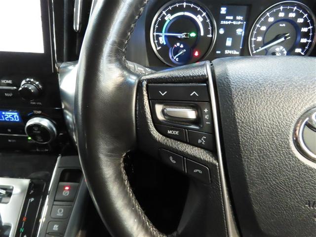 アルファードハイブリッド ＳＲ　Ｃパッケージ　４ＷＤ　ハイブリッド　ナビ＆ＴＶ　両側電動スライド　メモリーナビ　フルセグ　後席モニター　バックカメラ　ＤＶＤ再生　ミュージックプレイヤー接続可　衝突被害軽減システム　ＥＴＣ　３列シート　電動シート（34枚目）