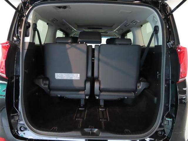 アルファードハイブリッド ＳＲ　Ｃパッケージ　４ＷＤ　サンルーフ　ハイブリッド　ナビ＆ＴＶ　両側電動スライド　メモリーナビ　フルセグ　後席モニター　バックカメラ　ＤＶＤ再生　ミュージックプレイヤー接続可　衝突被害軽減システム　ＥＴＣ　３列シート（8枚目）