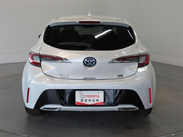 カローラスポーツ ハイブリッドG Z ハイブリッド メモリーナビ バックカメラ ミュージックプレイヤー接続可 衝突被害軽減システム ETC スマートキー LEDヘッドランプ アイドリングストップ オートクルーズコントロール キーレス(8枚目)