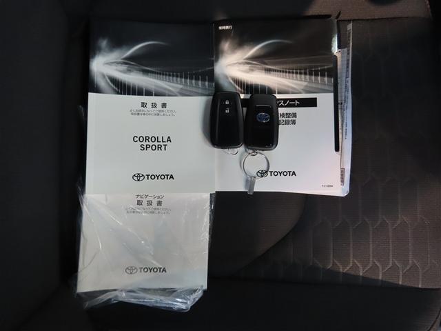 カローラスポーツ ハイブリッドG Z ハイブリッド メモリーナビ バックカメラ ミュージックプレイヤー接続可 衝突被害軽減システム ETC スマートキー LEDヘッドランプ アイドリングストップ オートクルーズコントロール キーレス(18枚目)