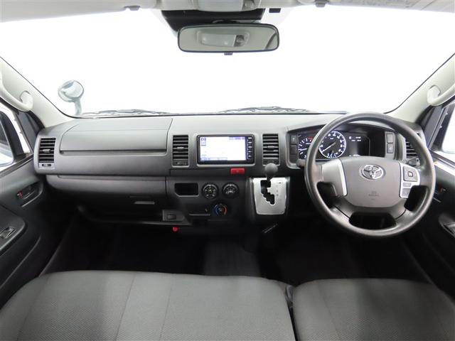 ハイエースバン ＤＸ　４ＷＤ　ディーゼル　ナビ＆ＴＶ　メモリーナビ　ワンセグ　バックカメラ　衝突被害軽減システム　ＥＴＣ　ＬＥＤヘッドランプ　キーレス　ＣＤ（11枚目）