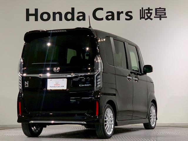 Ｎ－ＢＯＸカスタム Ｌターボ　フルセグＴＶ　メモリナビ　両側電動スライドドア　シートヒーター　地デジチューナー　衝突軽減ブレーキサポート　ＬＥＤヘッドライ　１オーナー　禁煙　アイドリングＳ　ターボエンジン　ＰＳ　カーテンエアバック（2枚目）