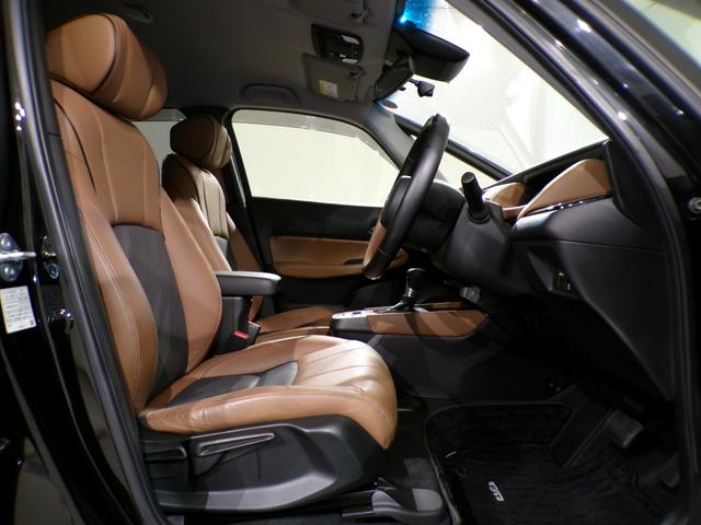 フィット e:HEVリュクス Bluetooth接続シートヒータードラレコETC本革シートインターナビフルセグTV純正アルミホイールスマートキー 誤発進抑制機能 Iオーナー リアカメラ ETC付 LED クルーズコントロール 禁煙(39枚目)