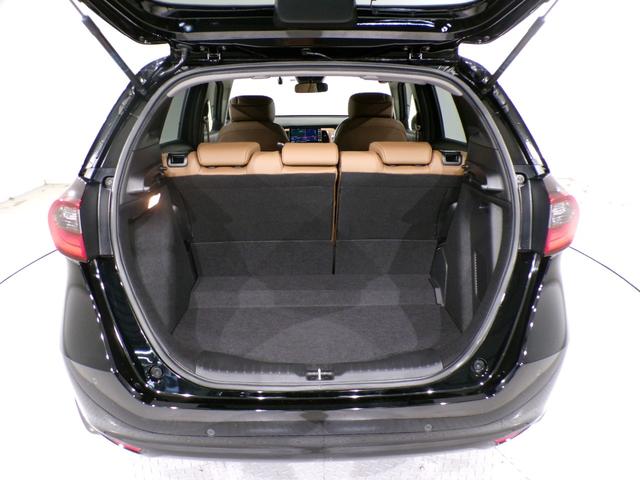 フィット e:HEVリュクス Bluetooth接続シートヒータードラレコETC本革シートインターナビフルセグTV純正アルミホイールスマートキー 誤発進抑制機能 Iオーナー リアカメラ ETC付 LED クルーズコントロール 禁煙(46枚目)