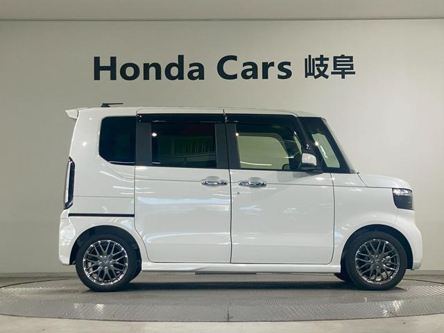 N-BOXカスタム ターボ 両側電動スライドドア シートヒーターフルセグTV イモビライザー 1オナ 禁煙 キーフリー Pセンサー ESC パワステ DVD再生 両席エアバック サイドエアバッグ ターボ車 スマキー ABS(34枚目)