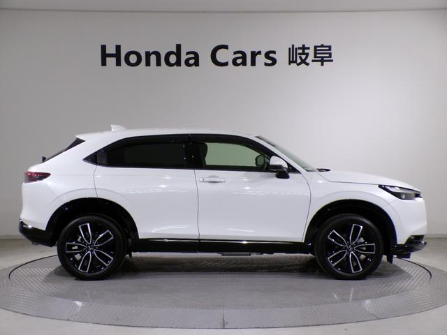 ヴェゼル e:HEVZ Bluetooth接続電動リアゲートシートヒーターワイヤレス充電器ドラレコETCインターナビフルセグTV純正アルミホイールスマートキー 衝突回避支援ブレーキ機能 1オナ スマキ Pトランク Dレコ(50枚目)