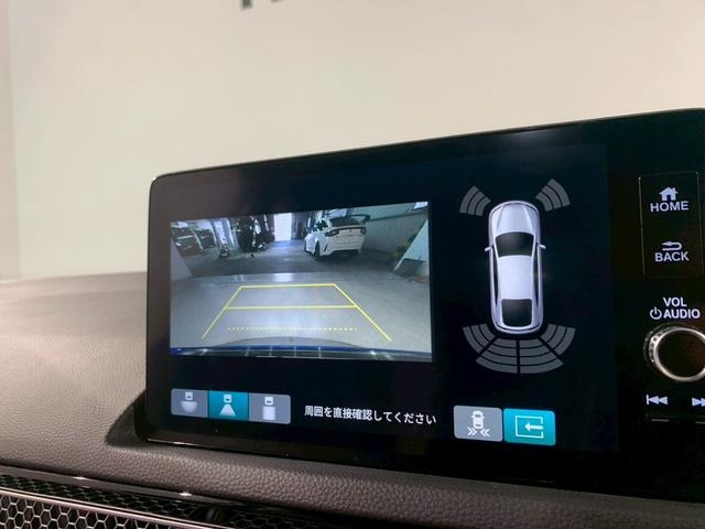 シビック ＥＸ　ＭＴ　シートヒーター　ＡＷ　ドラレコ　Ｒカメ　パーキングセンサー　衝突被害軽減ブレーキ　スマートキーシステム　１オーナー車　禁煙　ＬＥＤライト　地デジフルセグ　ナビＴＶ　シートＨ　オートエアコン（11枚目）