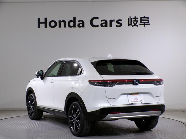 ヴェゼル ｅ：ＨＥＶＺ　Ｂｌｕｅｔｏｏｔｈ接続電動リアゲートシートヒーターワイヤレス充電器ドラレコＥＴＣ純正アルミホイールスマートキー　衝突回避支援ブレーキ機能　１オナ　スマキ　Ｐトランク　フルオートエアコン　Ｄレコ　Ｒカメ（47枚目）