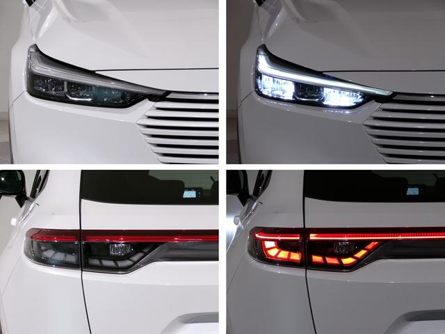 ヴェゼル ｅ：ＨＥＶＺ　Ｂｌｕｅｔｏｏｔｈ接続電動リアゲートシートヒーターワイヤレス充電器ドラレコＥＴＣ純正アルミホイールスマートキー　衝突回避支援ブレーキ機能　１オナ　スマキ　Ｐトランク　フルオートエアコン　Ｄレコ　Ｒカメ（53枚目）