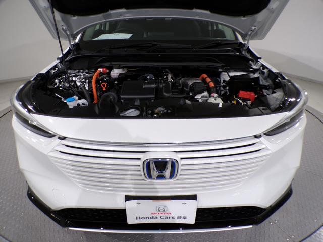 ヴェゼル ｅ：ＨＥＶＺ　Ｂｌｕｅｔｏｏｔｈ接続電動リアゲートシートヒーターワイヤレス充電器ドラレコＥＴＣ純正アルミホイールスマートキー　衝突回避支援ブレーキ機能　１オナ　スマキ　Ｐトランク　フルオートエアコン　Ｄレコ　Ｒカメ（58枚目）