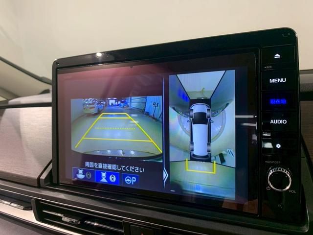 オデッセイハイブリッド ｅ：ＨＥＶアブソルート　フルセグＴＶ　ＡＷ　両側電動スライドドア　メモリナビ　サイドカーテンエアバック　衝突被害軽減ブレーキ　ＬＥＤヘッドランプ　記録簿　クリアランスソナー　両電動ドア　禁煙　ＤＶＤ　バックカメラ　３列シート（11枚目）