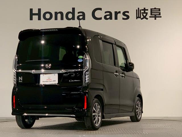 Ｎ－ＢＯＸカスタム Ｌ　両側電動スライドドア　フルセグＴＶ　メモリナビ　シートヒーター　両席電動スライドドア　禁煙　１オーナー　サイドエアバッグ　ナビＴＶ　Ａストップ　点検記録簿　キーフリーシステム　ＬＥＤライト　リアカメ（2枚目）