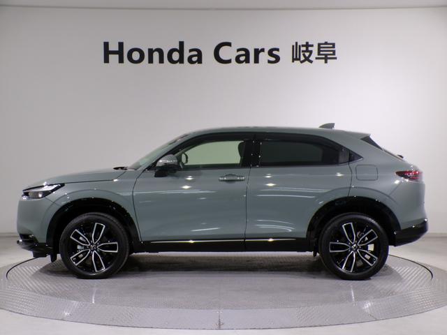 ヴェゼル ｅ：ＨＥＶＺ　Ｂｌｕｅｔｏｏｔｈ接続電動リアゲートシートヒーターワイヤレス充電器ドラレコＥＴＣインターナビフルセグＴＶ純正アルミホイールスマートキー　衝突回避支援ブレーキ機能　１オナ　スマキ　Ｐトランク　Ｄレコ（51枚目）