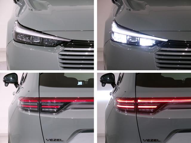 ヴェゼル ｅ：ＨＥＶＺ　Ｂｌｕｅｔｏｏｔｈ接続電動リアゲートシートヒーターワイヤレス充電器ドラレコＥＴＣインターナビフルセグＴＶ純正アルミホイールスマートキー　衝突回避支援ブレーキ機能　１オナ　スマキ　Ｐトランク　Ｄレコ（55枚目）