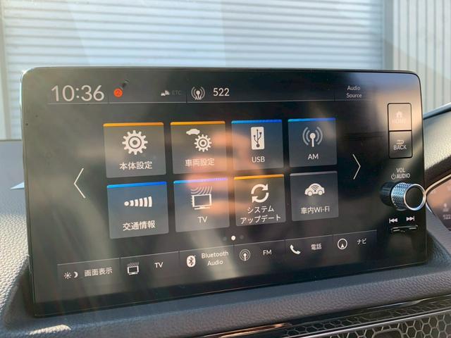 シビック e:HEV シートヒーター フルセグTV メモリナビ 盗難防止システム クリアランスソナー オートクルーズコントロール 地デジフルセグ 後カメラ 1オーナー車 USBポート パワーステアリング 禁煙 LEDライト(9枚目)