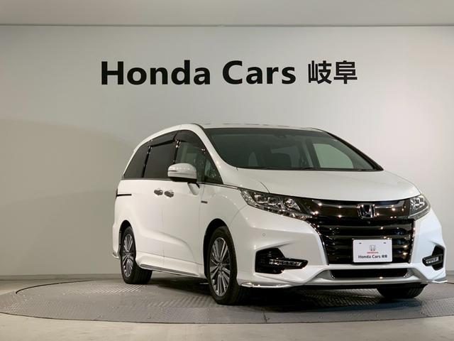 オデッセイハイブリッド ハイブリッドアブソルート・ＥＸホンダセンシング　両側電動スライドドア　フルセグ　メモリナビ　衝突被害軽減Ｓ　Ｂカメラ　ＰＷシート　ＬＥＤライト　地上デジタル　３列シート　ドライブレコーダ　オートクルーズ　オートエアコン　ＵＳＢ　ＥＳＣ　オットマン（38枚目）