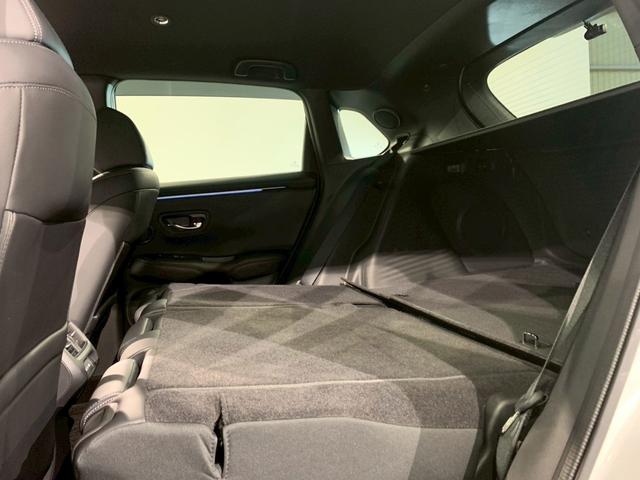 ZR-V e:HEVZ特別仕様車ブラックスタイル シートヒーター フルセグ メモリナビ アラウンドビューモニター LEDヘッドランプ スマ-トキ- クルコン ETC車載器 電動シート 禁煙 ドライブレコーダー 記録簿 本革シート バックカメラ ESC(27枚目)
