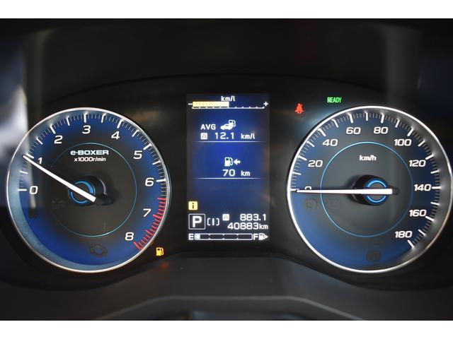 ＸＶ アドバンス　ルーフレール　純正ナビ　前後録画ドラレコ　ブルーレイ／ＤＶＤ再生　シートヒーター　全車速追従クルーズコントロール　中央車線維持　車線逸脱防止機能　側方警戒システム　後退時ブレーキアシスト　Ｘ－ＭＯＤＥ　シートヒーター（19枚目）