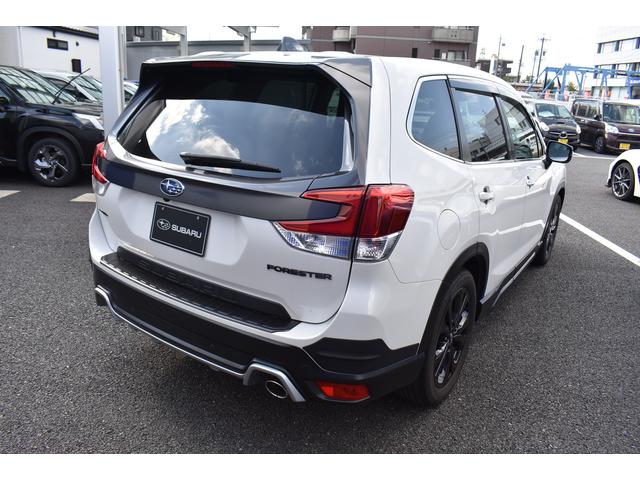 フォレスター スポーツ　純正ＳＤナビ　前後ドラレコ　Ｆ・Ｓ・Ｒカメラ　社外コイルスプリング　ドライバーモニタリングシステム　全車速追従クルーズコントロール　中央車線維持　車線逸脱防止機能　側方警戒システム　後退時ブレーキアシスト（2枚目）