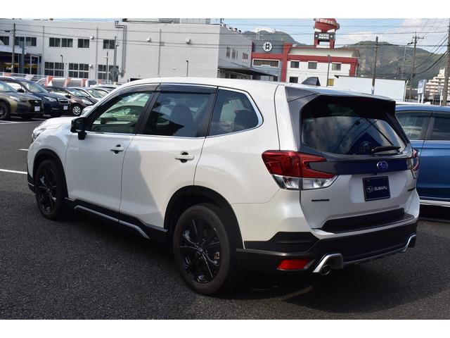 フォレスター スポーツ　純正ＳＤナビ　前後ドラレコ　Ｆ・Ｓ・Ｒカメラ　社外コイルスプリング　ドライバーモニタリングシステム　全車速追従クルーズコントロール　中央車線維持　車線逸脱防止機能　側方警戒システム　後退時ブレーキアシスト（17枚目）