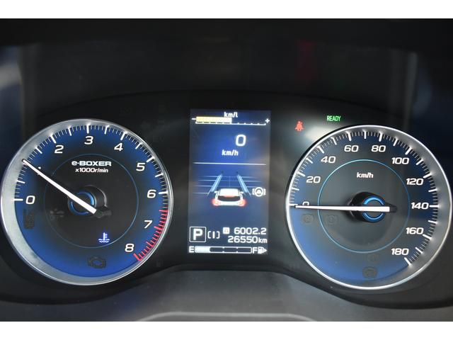 インプレッサスポーツ ２．０ｅ－Ｌアイサイト　純正ナビ　ＥＴＣ　Ｒカメラ　プッシュスタート＆スマートアクセス　全車速追従クルーズコントロール　中央車線維持　車線逸脱防止機能　後退時ブレーキアシスト　左右独立調整フルオートエアコン　歩行者用エアバッグ（19枚目）