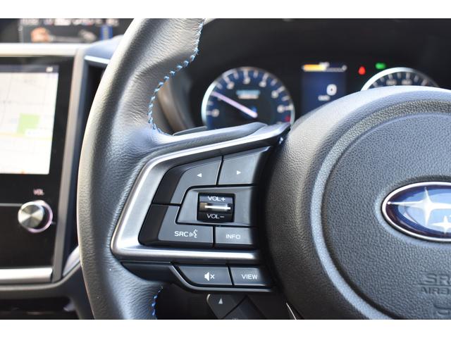 ＸＶ アドバンス　元社用車　純正ナビ　本革シート　ルーフレール　ブルーレイ／ＤＶＤ再生　フロント・サイド・リアカメラ　全車追従クルーズコントロール　中央車線維持　車線逸脱防止機能　側方警戒システム　後退時ブレーキアシスト　Ｘ－ＭＯＤＥ（27枚目）