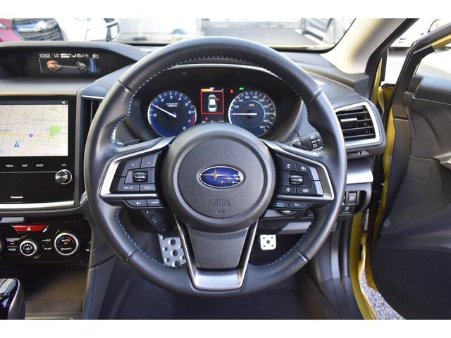 ＸＶ アドバンス　元社用車　純正ナビ　本革シート　ルーフレール　ブルーレイ／ＤＶＤ再生　フロント・サイド・リアカメラ　全車追従クルーズコントロール　中央車線維持　車線逸脱防止機能　側方警戒システム　後退時ブレーキアシスト　Ｘ－ＭＯＤＥ（29枚目）