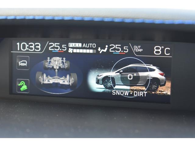 ＸＶ アドバンス　元社用車　純正ナビ　本革シート　ルーフレール　ブルーレイ／ＤＶＤ再生　フロント・サイド・リアカメラ　全車追従クルーズコントロール　中央車線維持　車線逸脱防止機能　側方警戒システム　後退時ブレーキアシスト　Ｘ－ＭＯＤＥ（37枚目）