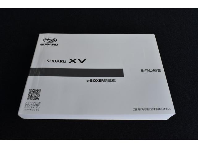 ＸＶ アドバンス　元社用車　純正ナビ　本革シート　ルーフレール　ブルーレイ／ＤＶＤ再生　フロント・サイド・リアカメラ　全車追従クルーズコントロール　中央車線維持　車線逸脱防止機能　側方警戒システム　後退時ブレーキアシスト　Ｘ－ＭＯＤＥ（61枚目）