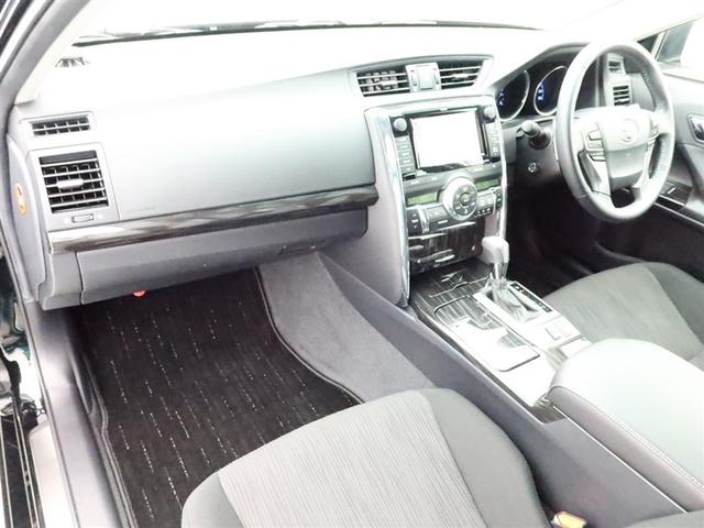 マークX 350S HDDナビ フルセグ Bモニター DVD再生 ミュージックプレイヤー接続可 ETC オートエアコン スマートキー HIDライト FOG アルミ 電動格納ドアミラーウィンカー オートライト ワンオーナー(6枚目)