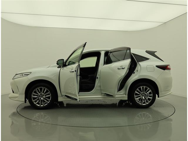 ハリアー プログレス　メタル　アンド　レザーパッケージ　ナビフルセグ　全方位モニター　ドラレコ衝突被害軽減システム　ＥＴＣ　電動シート　スマートキー　ＬＥＤ　ＦＯＧ　エアロ　サイドバイザー　クリアランスソナー　パワーバックドア　シートヒーター　オートライト（2枚目）