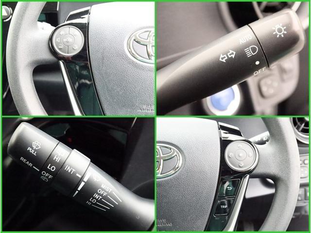 アクア Sスタイルブラック SDナビフルセグ Bモニター ドラレコ ミュージックプレイヤー接続可 オートAC衝突被害軽減システム ETC スマートキ 寒冷地サイドバイザー ハロゲン リヤワイパー クリアランスソナー オートライト(16枚目)