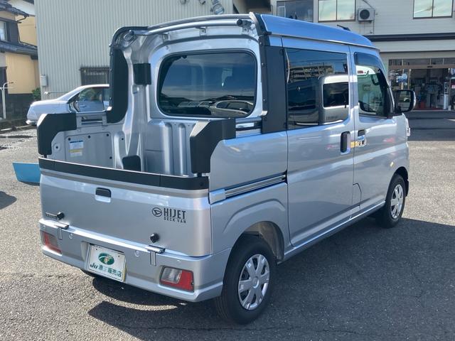 ハイゼットカーゴ デッキバンＧ　衝突回避支援システム　レーンキープアシスト　両側電動スライドドア　ナビＴＶ　バックカメラ　Ｂｌｕｅｔｏｏｔｈ接続　ＬＥＤヘッドライト　ＥＴＣ　前後ドラレコ　クリアランスソナー（9枚目）