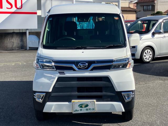 ハイゼットカーゴ デッキバンＧ　ＳＡＩＩＩ　４ＷＤ　ハイルーフ　衝突軽減ブレーキ　レーンキープアシスト　ＬＥＤヘッドライト　オートハイビーム　ＣＤ再生　電動格納ミラー（3枚目）