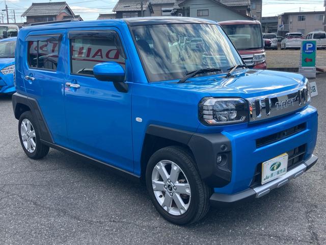 タフト Ｇ　クロムベンチャー　９型ナビ　全周囲カメラ　Ｂｌｕｅｔｏｏｔｈ接続　ドラレコ　サンル－フ　衝突軽減ブレーキ　アクセル踏み間違い防止　レーンキープアシスト　オートマチックハイビーム（4枚目）