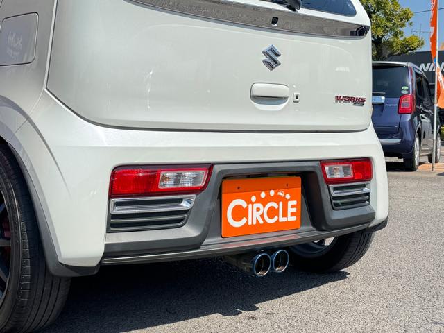 アルトワークス ベースグレード　ＨＫＳデュアルマフラー　ＲＥＣＡＲＯシート　ドライブレコーダー　ＥＴＣ　バックカメラ　ナビ　ＴＶ　オートライト　　スマートキー　ＭＴ　　ＡＢＳ　ＥＳＣ　ＣＤ　ＵＳＢ　Ｂｌｕｅｔｏｏｔｈ（35枚目）