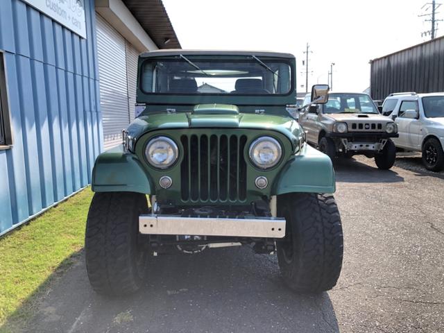 他 ジープ ａｍｃ ジープ ｃｊ５ ４ｗｄ ｎｅｗ３５０リビルトエンジン フロアオートマ リフトアップ レストア済みの中古車詳細 中古 車検索ならkurutown クルタウン