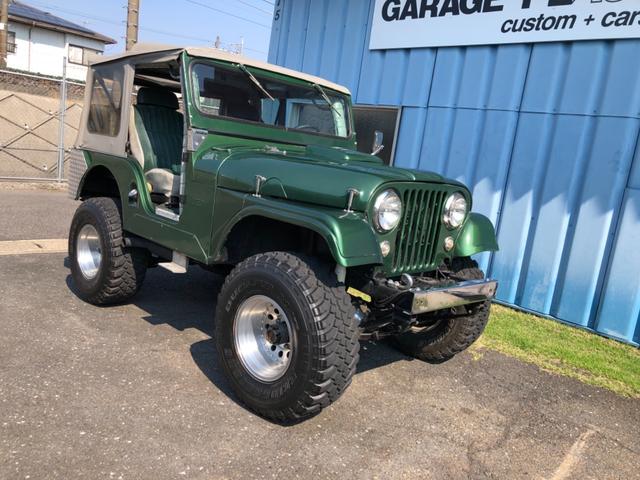 ジープ 他 ジープ ｃｊ５ ４ｗｄ ｎｅｗ３５０リビルトエンジン フロアオートマ リフトアップ レストア済み 250 0万円 昭和32年 1957年 岐阜県 中古車 価格 Com