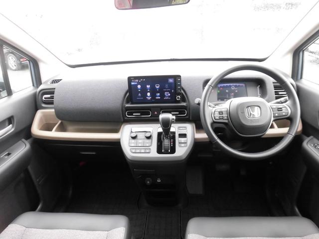 フリード エアーEX 当社元デモカー 純正9インチ・コネクト対応ナビ ブラインドスポットインフォメーション 両側電動スライドドア リアクーラー シートヒーター カーテンエアバッグ フルセグTV Bluetoothオーディオ(2枚目)