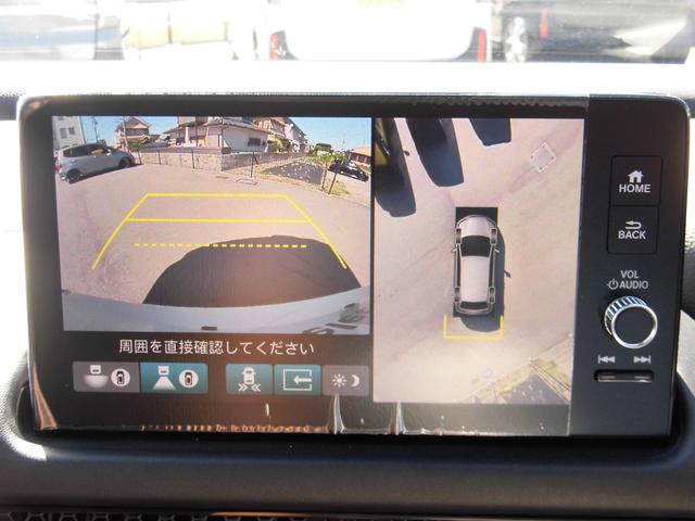 ＺＲ－Ｖ ｅ：ＨＥＶＺ　Ｐセンサー　レザー　Ｂカメラ　サイドエアバック　パワ－シ－ト　ナビＴＶ　ＬＥＤヘッドライト　ＵＳＢ接続　Ｓヒーター　サポカー　ＥＴＣ車載器　パワーステアリング　スマートキー　横滑り防止（6枚目）