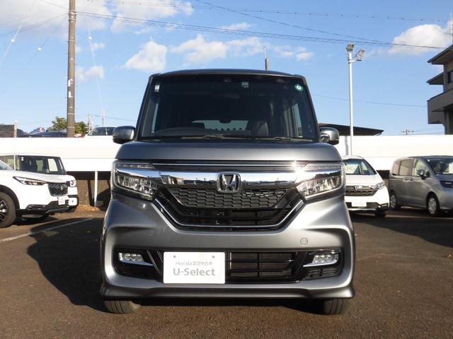 Ｎ－ＢＯＸカスタム Ｇ・ＥＸターボホンダセンシング　純正ナビ　ＥＴＣ　ホンダセンシング　ＬＥＤヘッドライト　Ｒカメラ　ＣＭＢＳ　ターボ車　シートヒータ　カーテンエアバック　アクティブクルーズコントロール　ワンセグＴＶ　ナビ・ＴＶ　キーフリー　ＶＳＡ（2枚目）