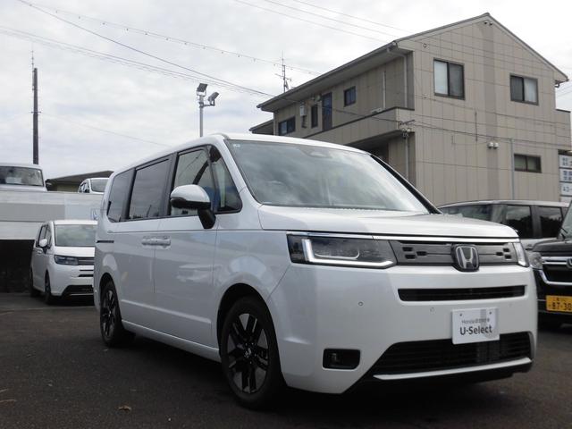 ステップワゴン e:HEVエアーEX 元試乗車 純正ナビ ホンダセンシング LEDヘッドライトETC クリアランスソナー パワーテールゲート スマートキー フルセグTV バックカメラ アイドリングストップ オートクルーズコントロール(3枚目)