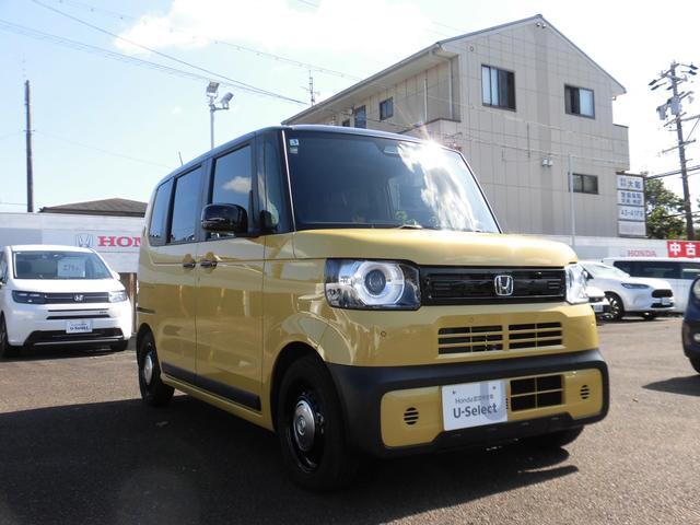 N-BOX ベースグレード(2トーン) 元試乗車 純正ナビ ホンダセンシング LEDヘッドライト 衝突軽減システム スマートキ- カーテンエアバック イモビライザー 横滑り防止 オートクルーズ キーフリー 地デジ パワーステアリング ABS(3枚目)