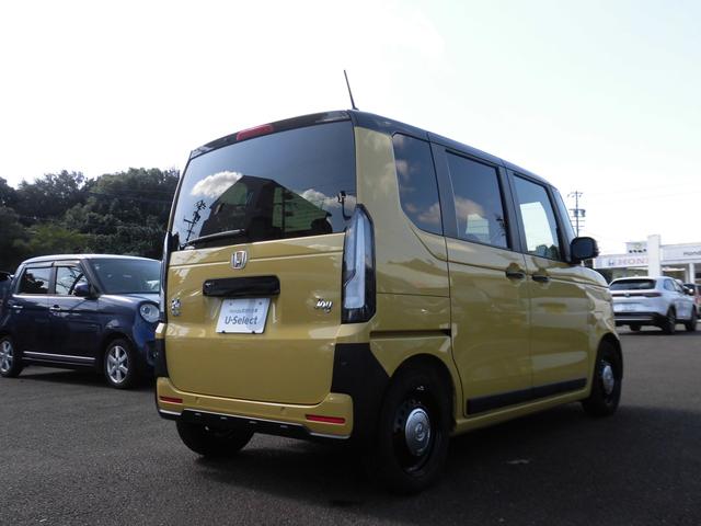 N-BOX ベースグレード(2トーン) 元試乗車 純正ナビ ホンダセンシング LEDヘッドライト 衝突軽減システム スマートキ- カーテンエアバック イモビライザー 横滑り防止 オートクルーズ キーフリー 地デジ パワーステアリング ABS(5枚目)