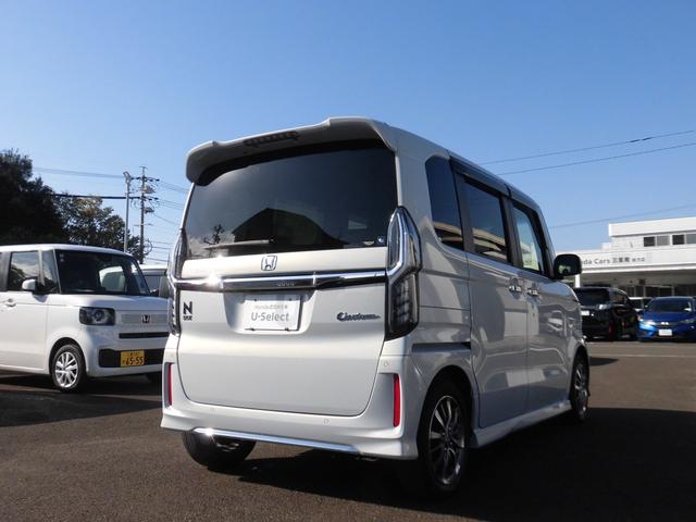 N-BOXカスタム L 純正ナビ ETC ホンダセンシング LEDヘッドライト Pソナー サイドエアバッグ ナビTV Aストップ シートヒータ キーフリーシステム LEDライト リアカメ クルーズコントロール AC スマキー(5枚目)
