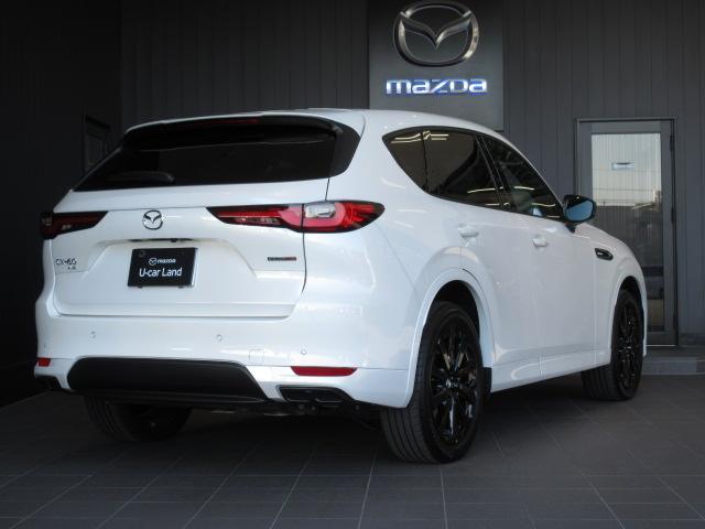 ＣＸ－６０ ＸＤ－ハイブリッド　プレミアムスポーツ　衝突被害軽減システム　アダプティブクルーズコントロール　全周囲カメラ　オートマチックハイビーム　サンルーフ　４ＷＤ　革シート　電動シート　シートヒーター　バックカメラ　オートライト　ＬＥＤヘッドランプ（2枚目）