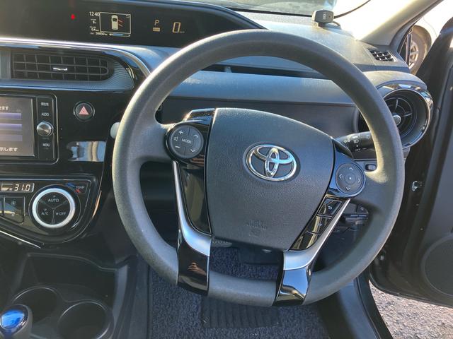 アクア Ｓ　ナビＴＶ　バックカメラ　アイドリングストップ　っキーレス（24枚目）