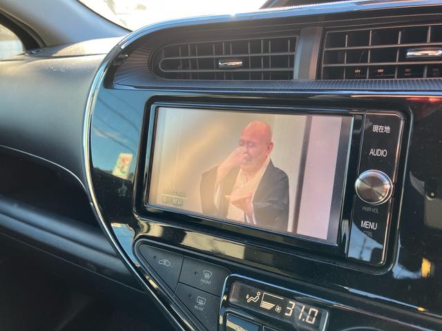 アクア Ｓ　ナビＴＶ　バックカメラ　アイドリングストップ　っキーレス（29枚目）